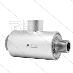 WDRS Swivel - haaks - 2 lagers - 1" bi BSP x 1" bu BSPT conische draad - 200 Bar - NW25 - 110 tpm - max 80°C