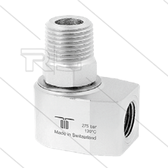 WDC Swivel - haaks - 1 glijlager - 1/2" bi x 1/2" bu - 275bar - NW12 - 30 tpm - max 120°C