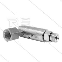 DYL Swivel - haaks - 3 lagers - 3/8" bi x 3/8" bu - 275 Bar - NW6 - 2000 tpm - max 120°C