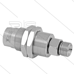 DYGI Swivel - recht - plaatmontage - 3 lagers - 3/8" bi x 3/8" bu - 275 Bar - NW6 - 2000 tpm