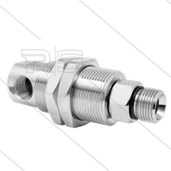 DYG Swivel - haaks - plaatmontage - 3 lagers - 1/4" bi x 3/8" bu - 275 Bar - NW6 - 2000 tpm