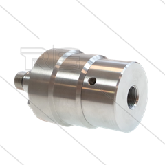 DYU Swivel - recht - 4 lagers - 3/8" bi x 3/8" bu - 500 Bar - NW6 - 2000 tpm - max 120°C