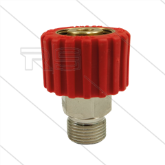 M22x1,5 - DKS - Wartel Rood - 1 lager - 250 Bar - NW6 - 30 tpm - max 120°C - 3/8" bu