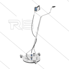 FL-AER410 - Vloerreiniger met afzuiging (Ø50mm) - Ø410mm - 275 Bar - max 120°C - 3/8" bi