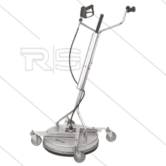 FL-PH750 - vloerreiniger - Ø750mm - 275 Bar - max 120°C - 3/8" bi - Rotorarm 3 x 1/8" NPT bi
