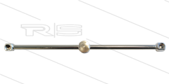 Rotorarm - TKA-2W2 - Ø500mm - 275 Bar - 3/8" bi - nozzle's 2 x 1/4" bi