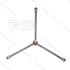 Rotorarm - Ø700mm - 275 Bar - 3/8" bi - nozzle's 3 x 1/8" bi - t.b.v: FL-PH750 + PB750 + CR750