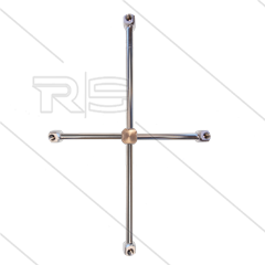 Rotorarm - TKA-4W4 - Ø470/350mm - 275 Bar - 3/8" bi - nozzle's 4 x 1/8" bi