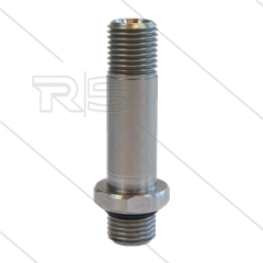 Aansluitdeel met O-ring voor RP72 lans - 2 x 1/4" bu - RVS