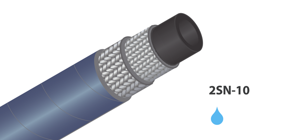 2SN-10 - (3/8") - Blauw