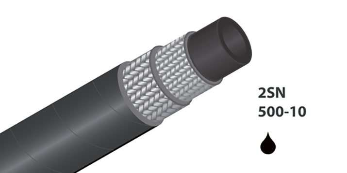 2SN Plus-10 - (3/8") - Zwart