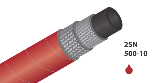 2SN Plus-10 - (3/8") - Rood