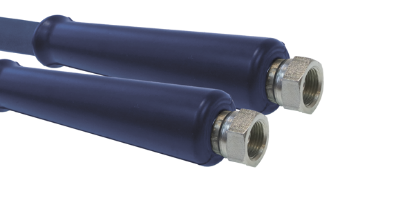 Stalen koppelingen - 2x Wartel (3/8" - 1/2")