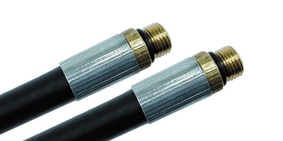 2 x 1/8" Buitendraad - zonder nozzle