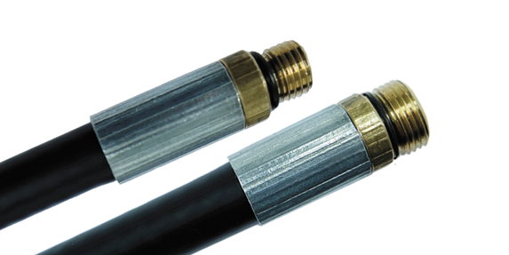 1/8" bu x 1/4" bu - zonder nozzle
