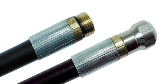1/4" Buitendraad - met nozzle