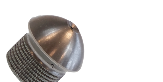 Niet roterend - met voorboring - 1/8" bi - max 350 Bar